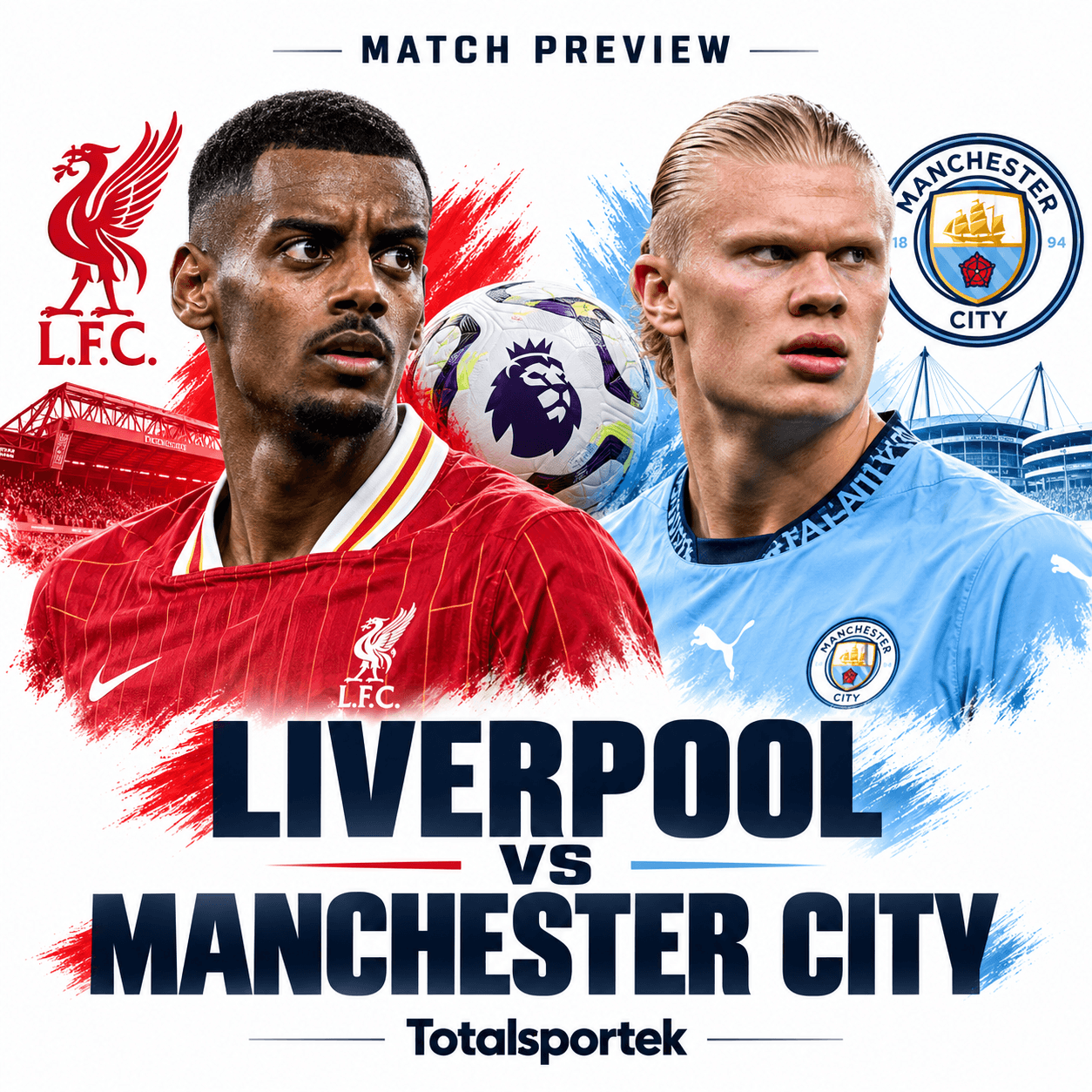 Liverpool vs Manchester City: Totalsportek Viewing Guide and Rivalry Match Preview